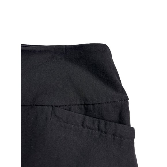 S.C. & CO. Womens Black Skort Size XL Rayon Blend Pull On Basic Classic - Picture 2 of 7